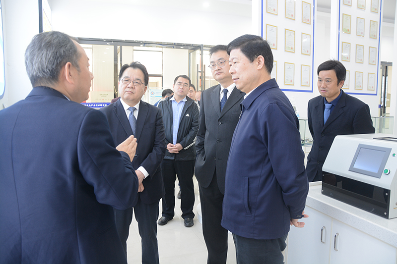 省科技厅厅长王炜一行莅临研究院调研
